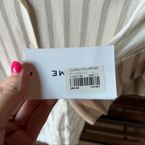 Frame Clean Collar Shirt Size Large - Picture 5 of 5